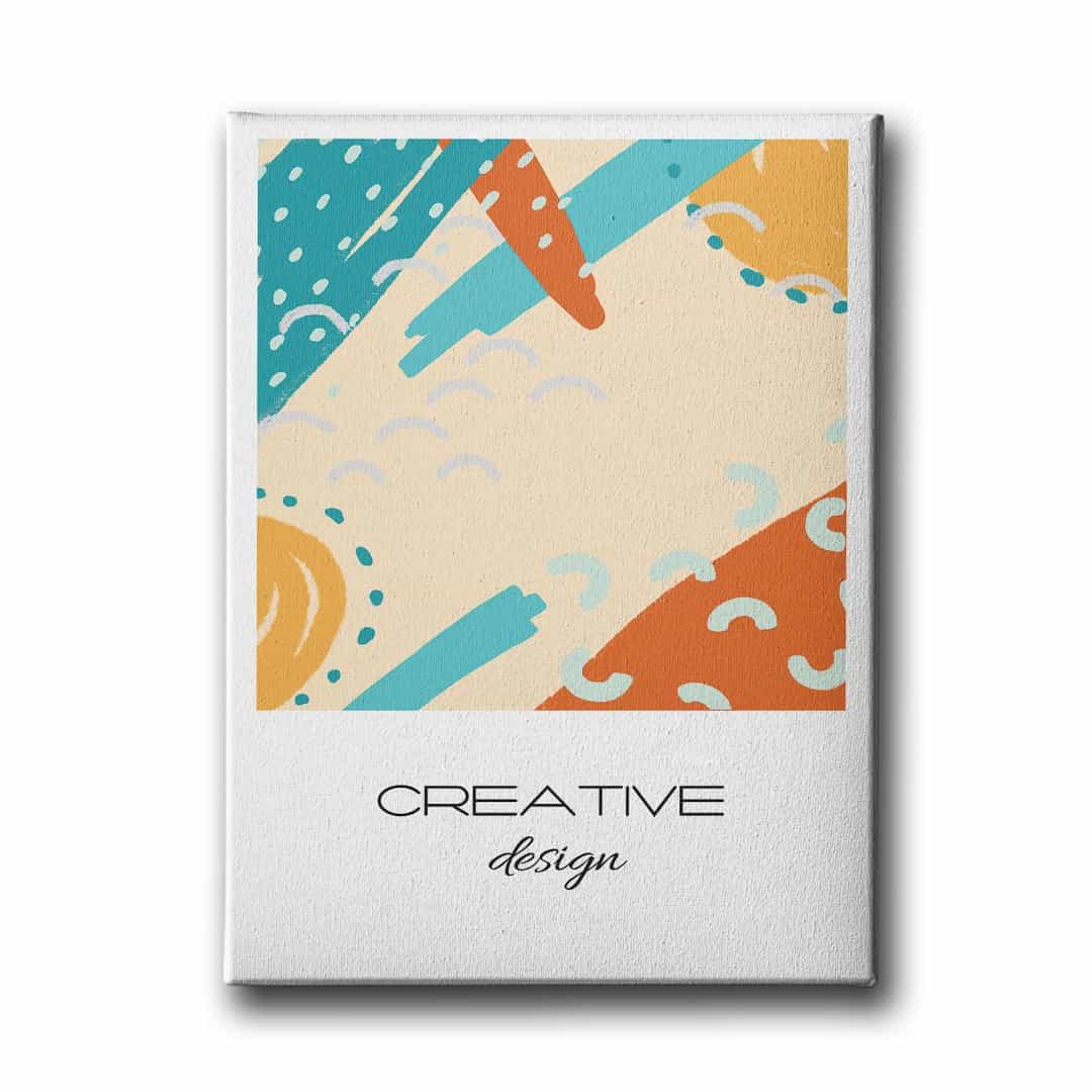 Creative Design Canvas Tablo