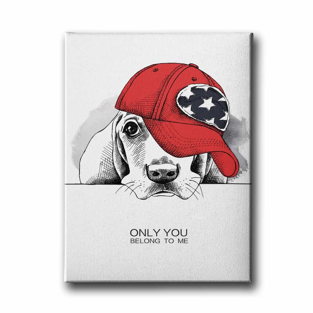 Only You Belong To Me Canvas Tablo