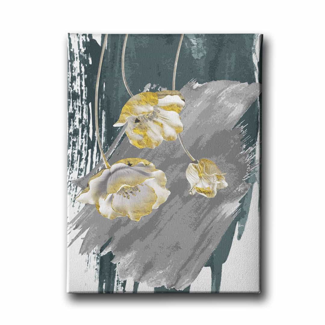 Modern Cicek Canvas Tablo