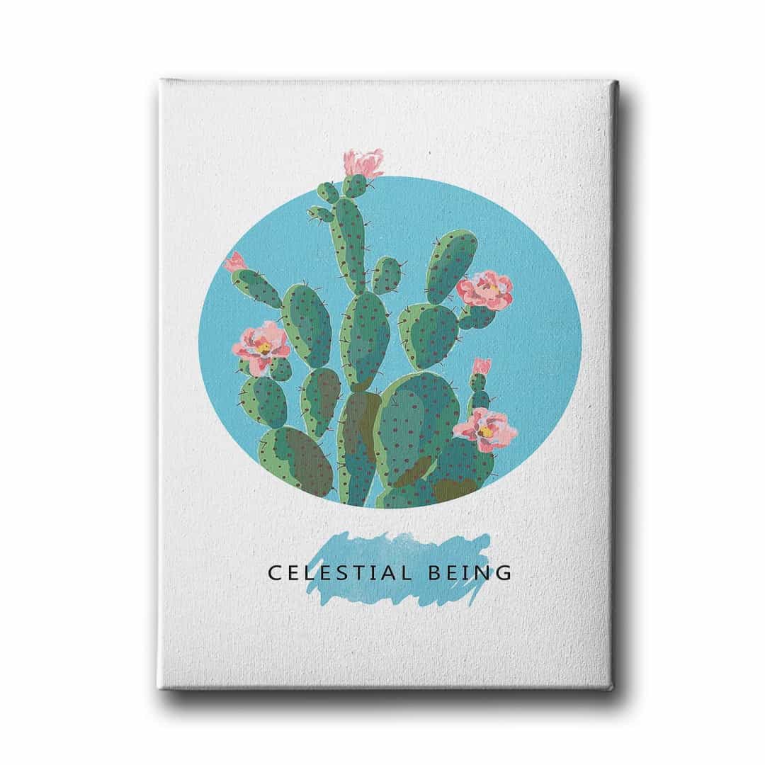 Cactus Canvas Tablo