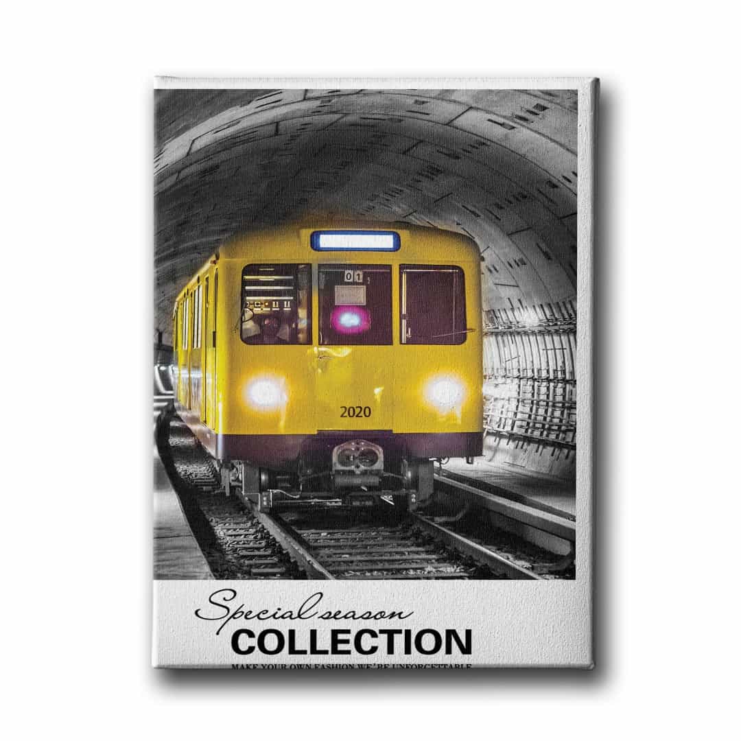 Tren Canvas Tablo