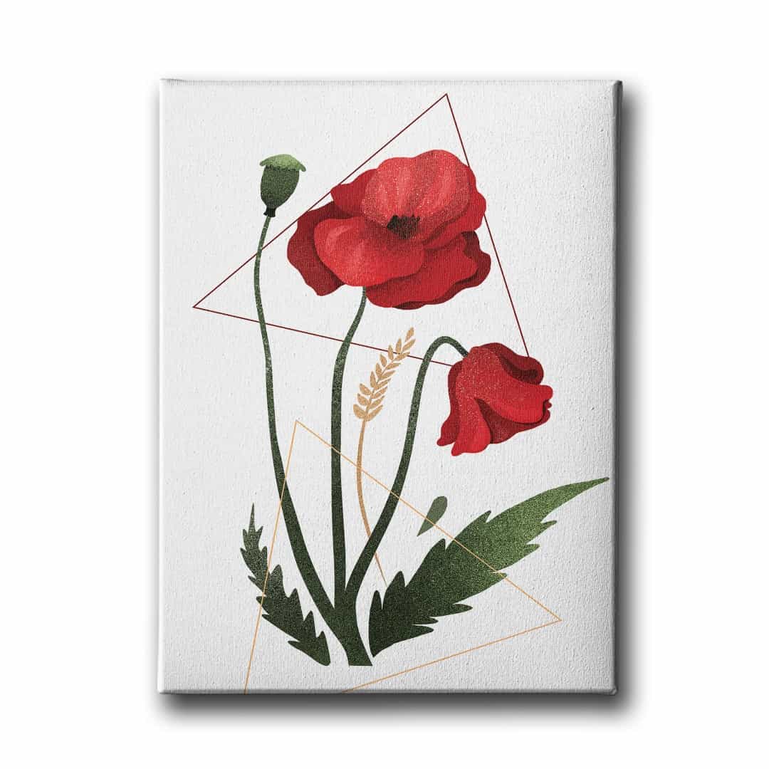 Kirmizi Canvas Tablo