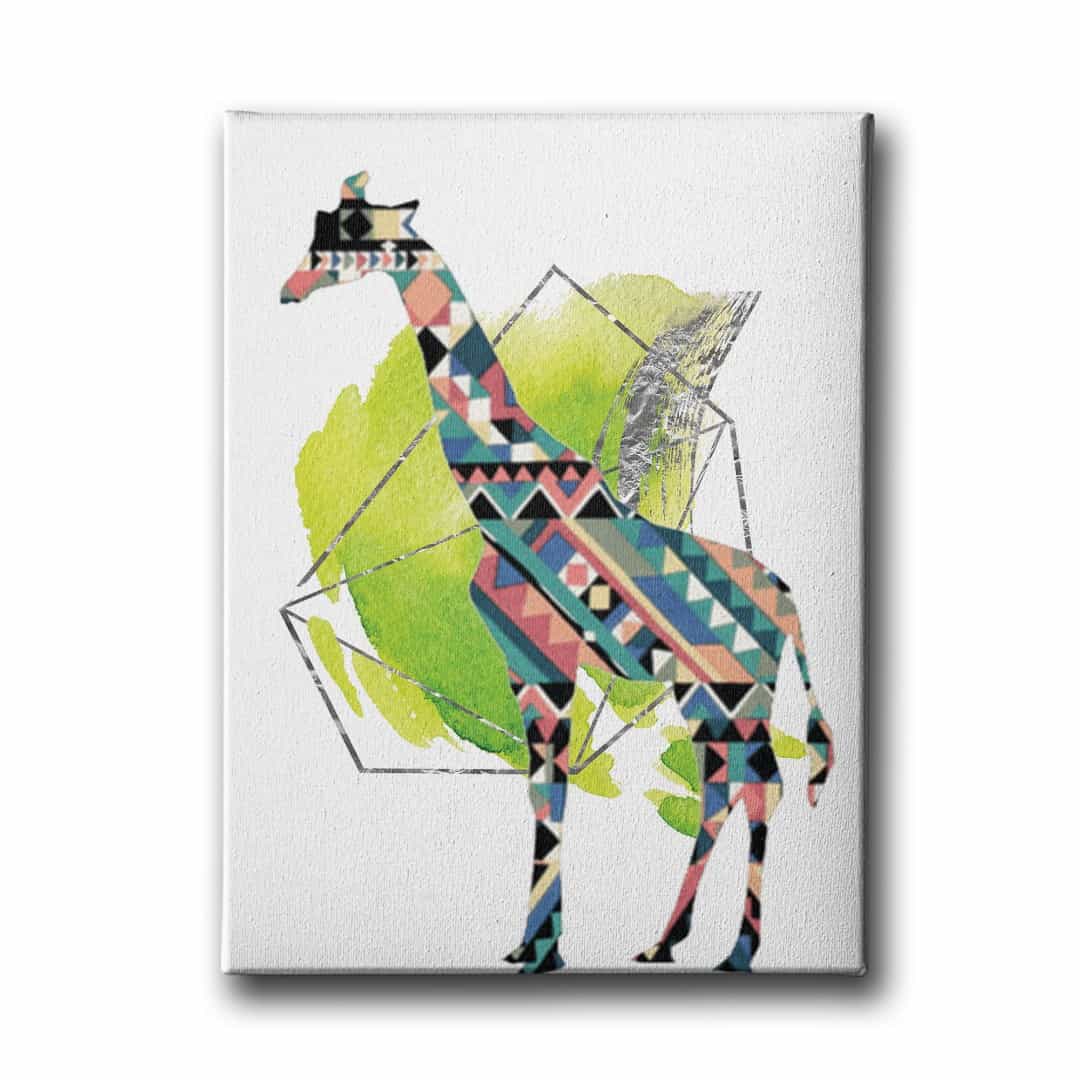 Zurafa Canvas Tablo