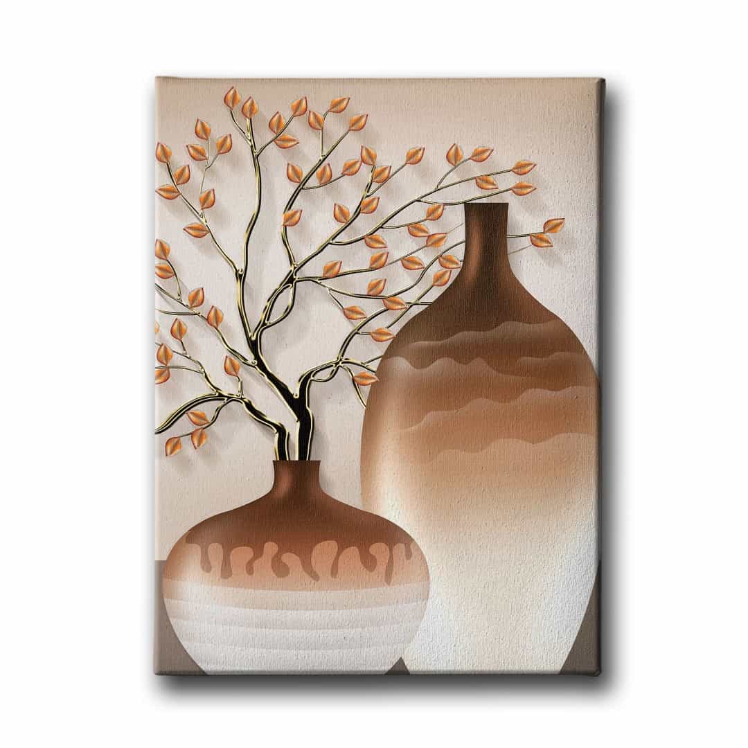 Modern Cicek Canvas Tablo