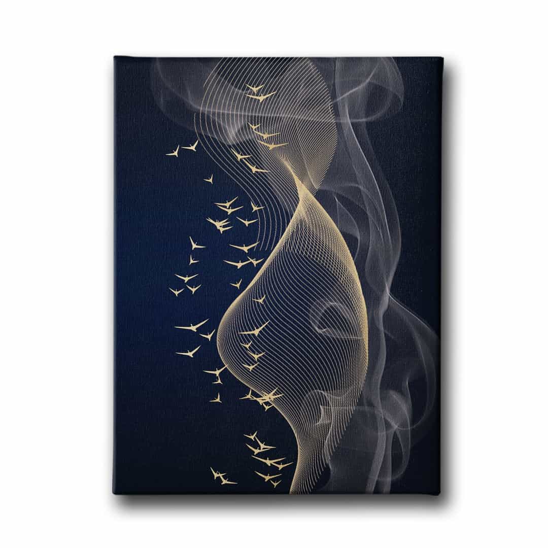 Lotus Cicegi Canvas Tablo