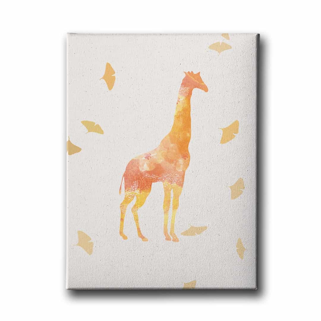 Zurafa Canvas Tablo