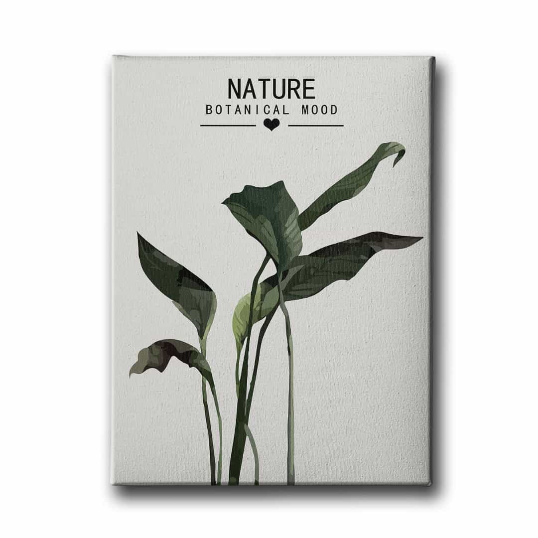 Botanik Canvas Tablo