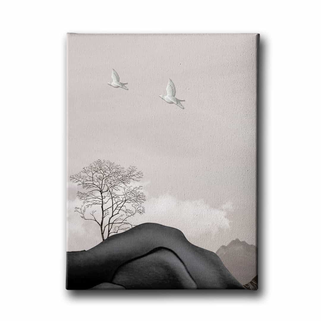 Guvercin Canvas Tablo