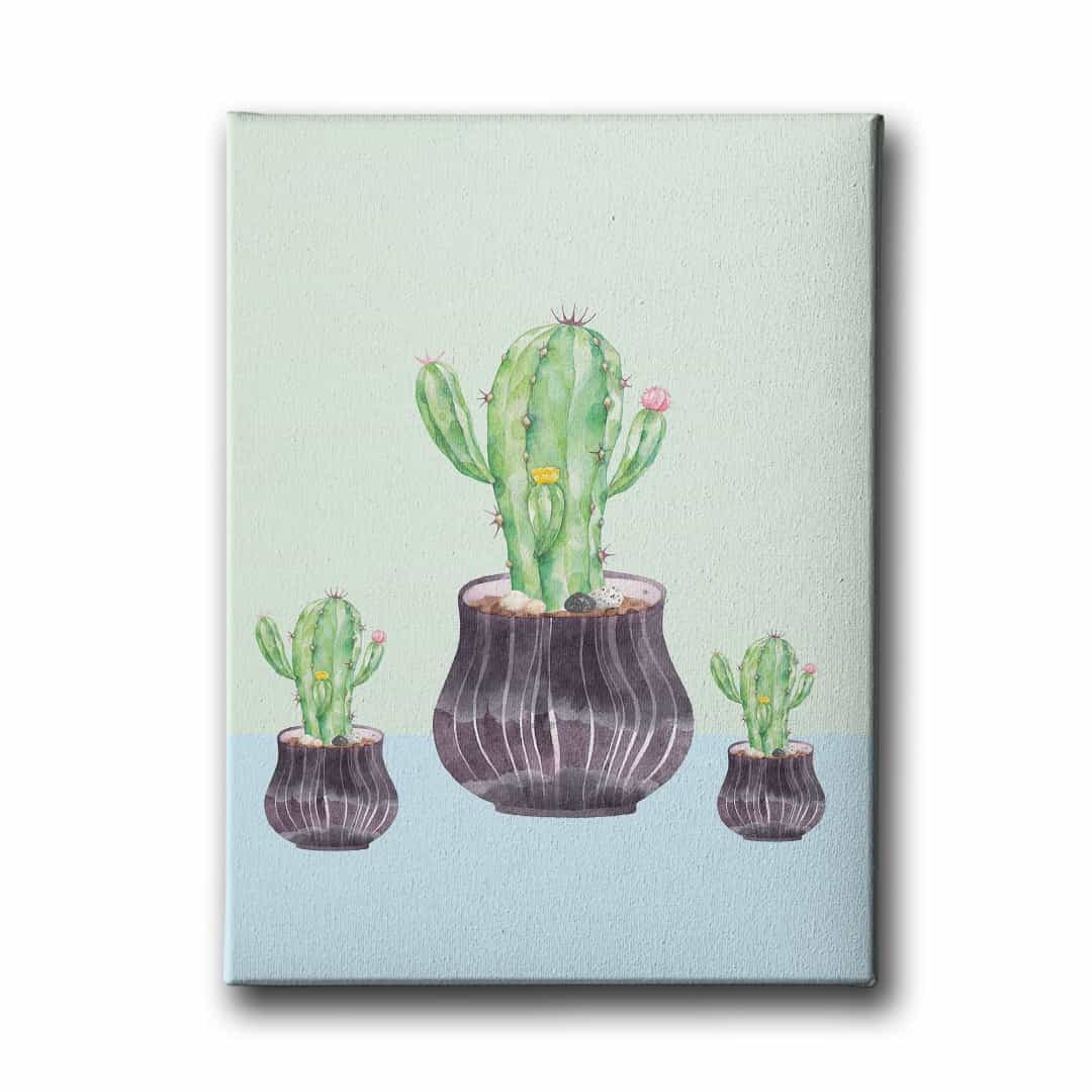 Kaktus Canvas Tablo