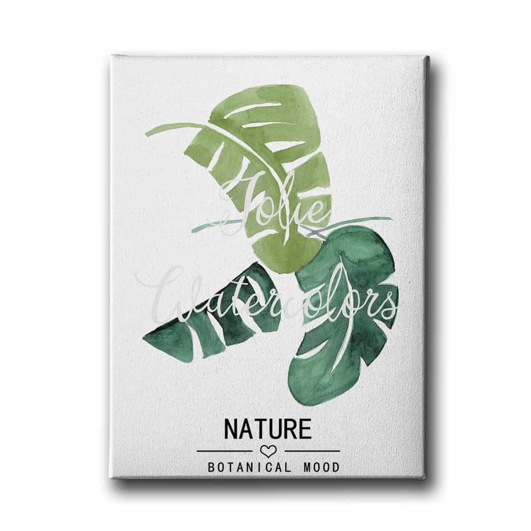 Botanik Canvas Tablo