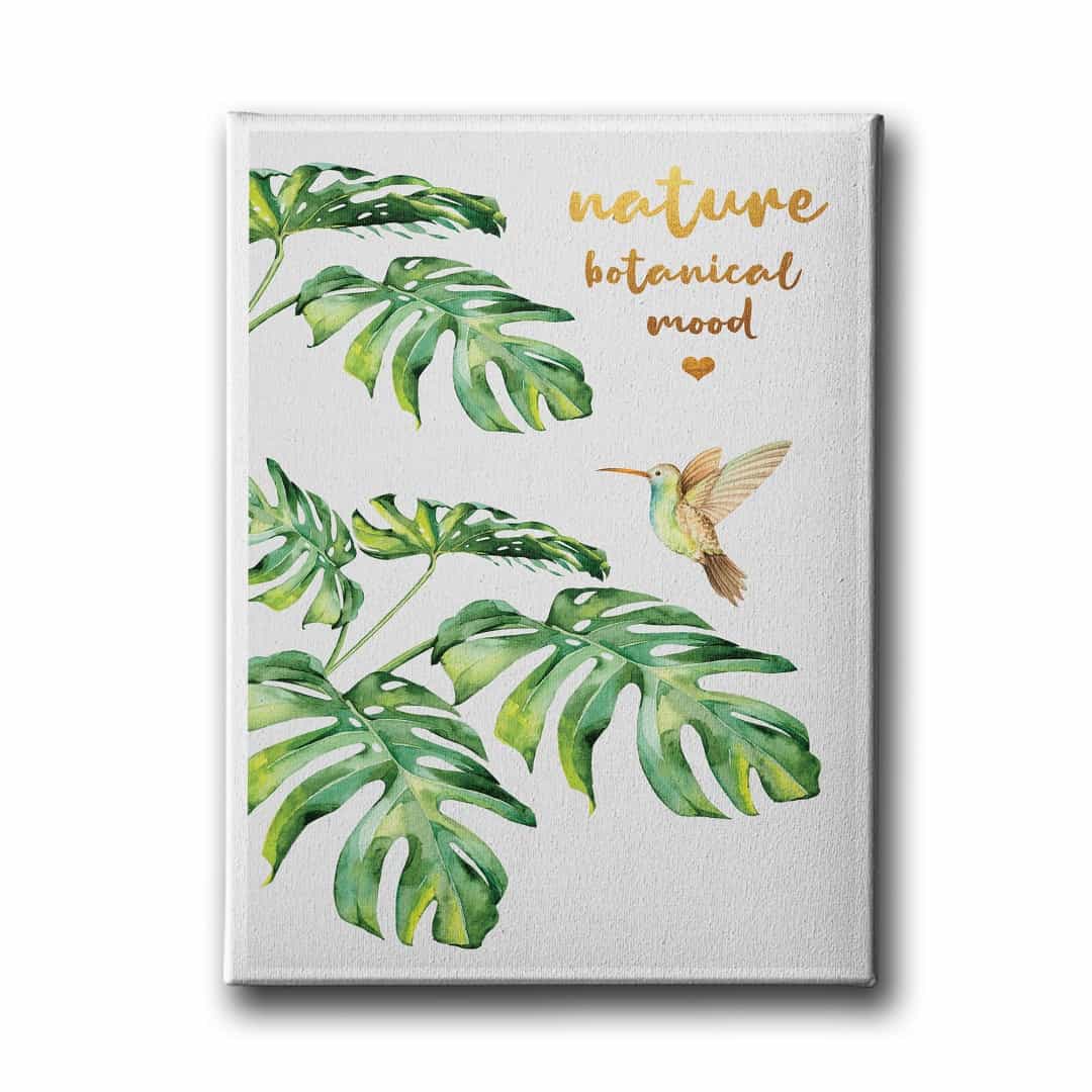 Botanik Canvas Tablo