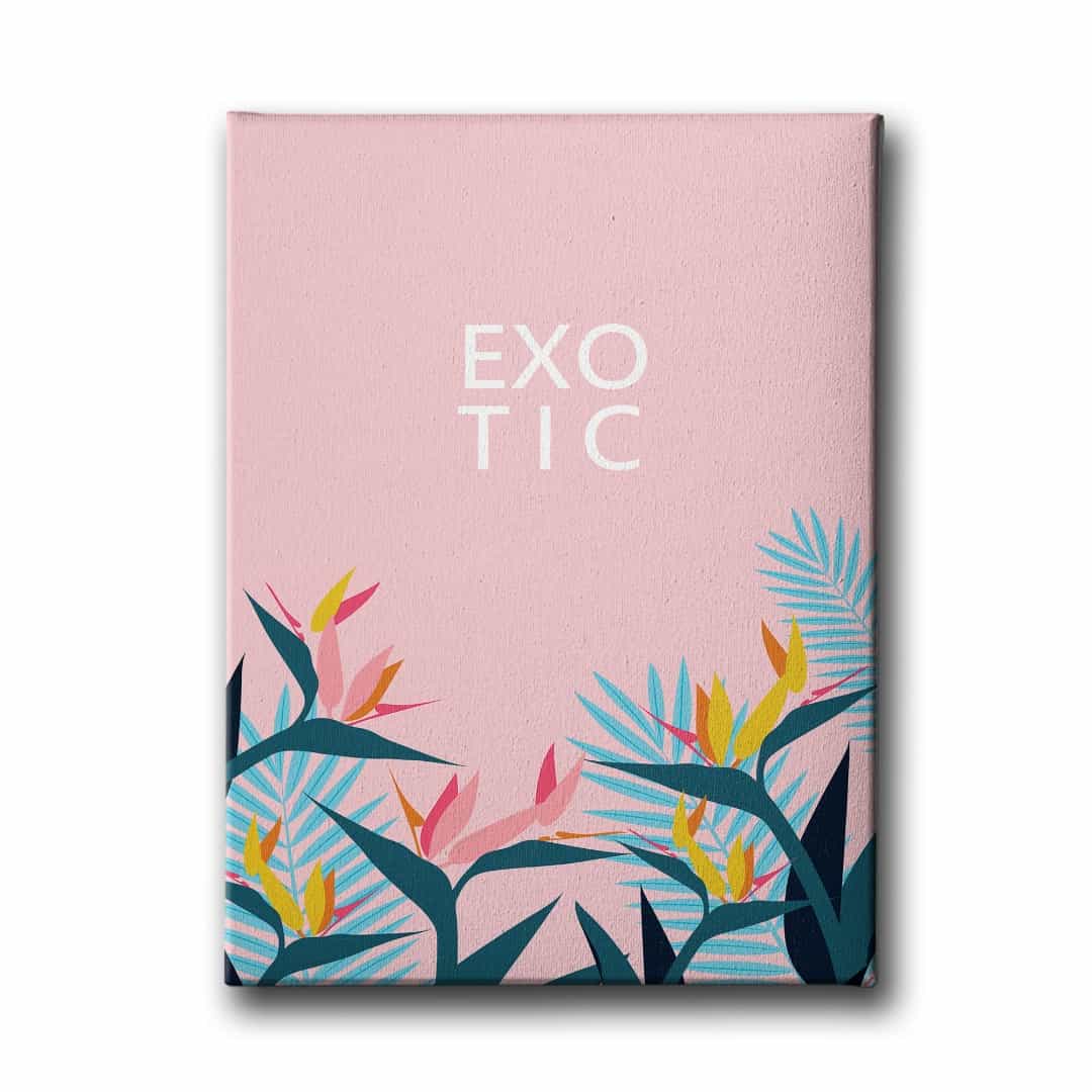Exotic Canvas Tablo