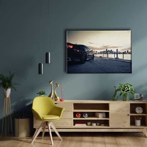 Spor Araba Canvas Tablo