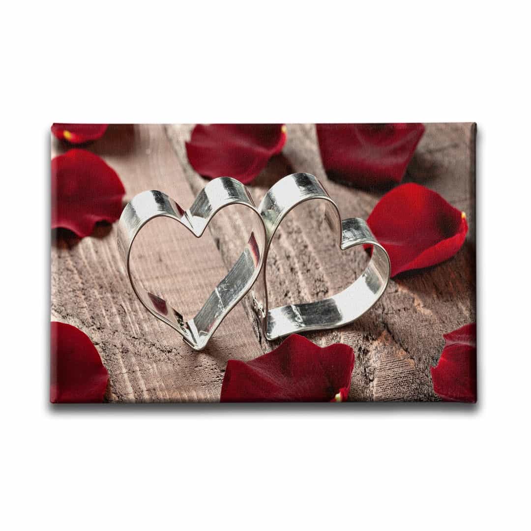 Kalp Cemberi Kanvas Tablo