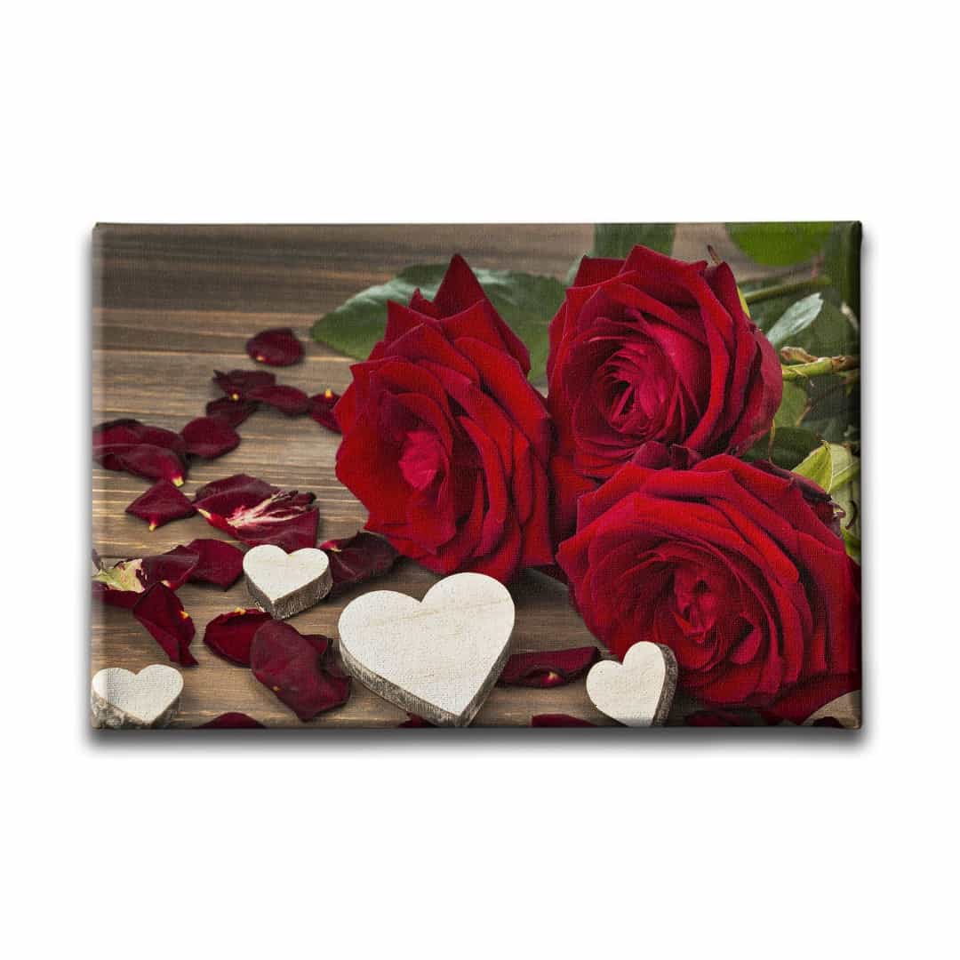 Ask - Guller Kanvas Tablo