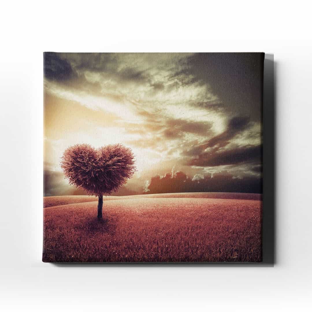 Ask Agaci Kanvas Tablo