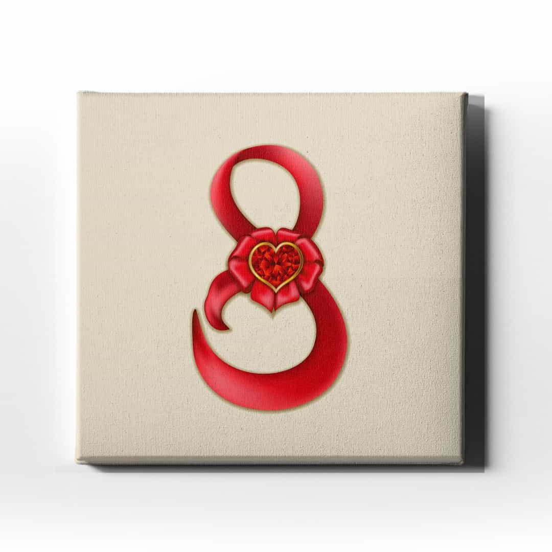 8 Mart Dunya Kadinlar Gunu Kanvas Tablo