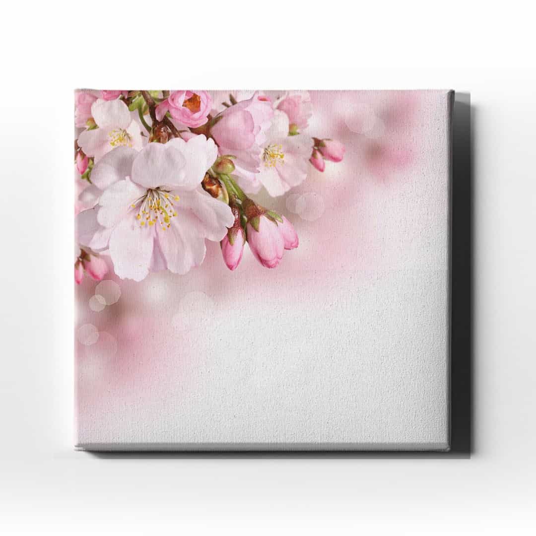 Bahar Cicegi Kanvas Tablo