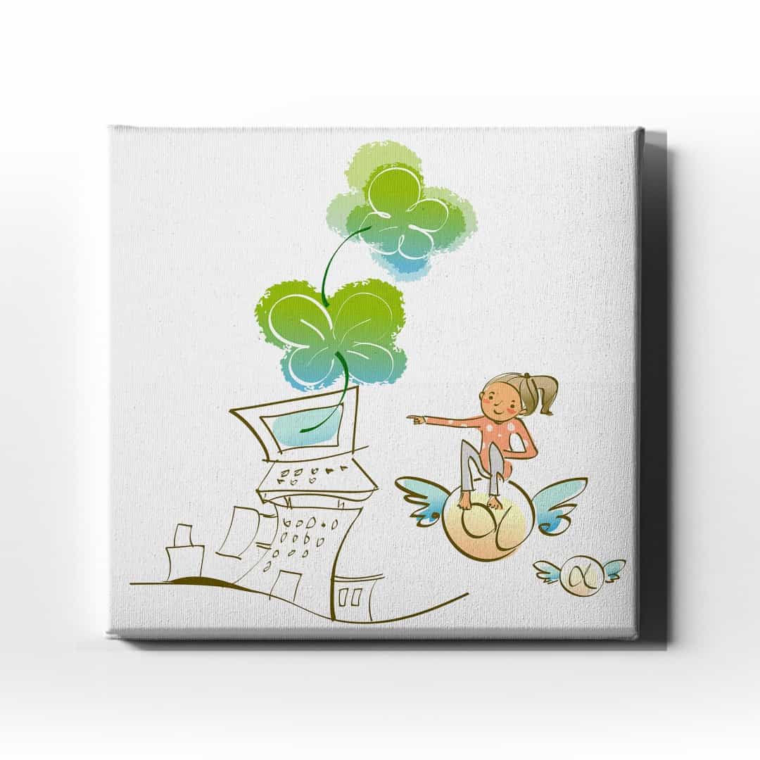 Cocuk  Kanvas Tablo