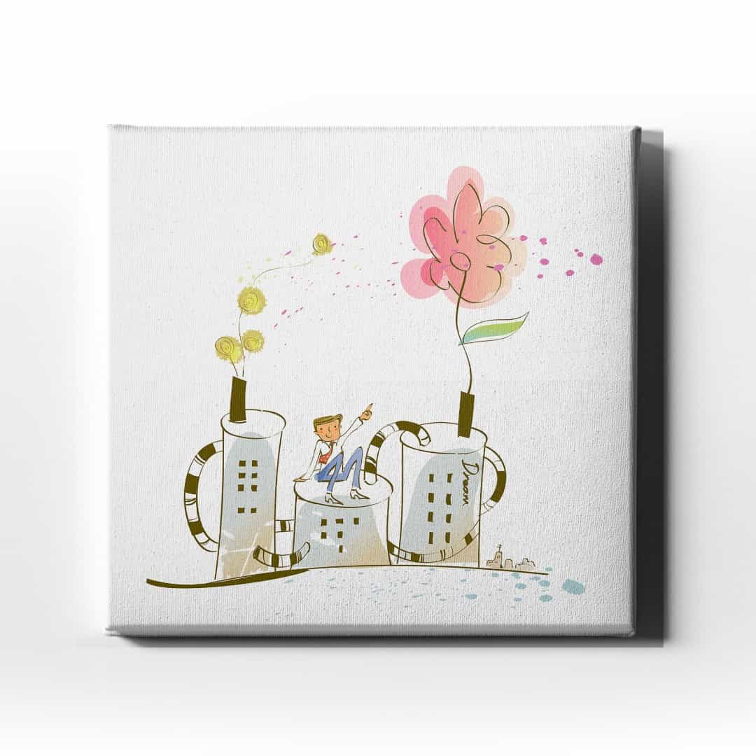 Cocuk Ruyasi Kanvas Tablo