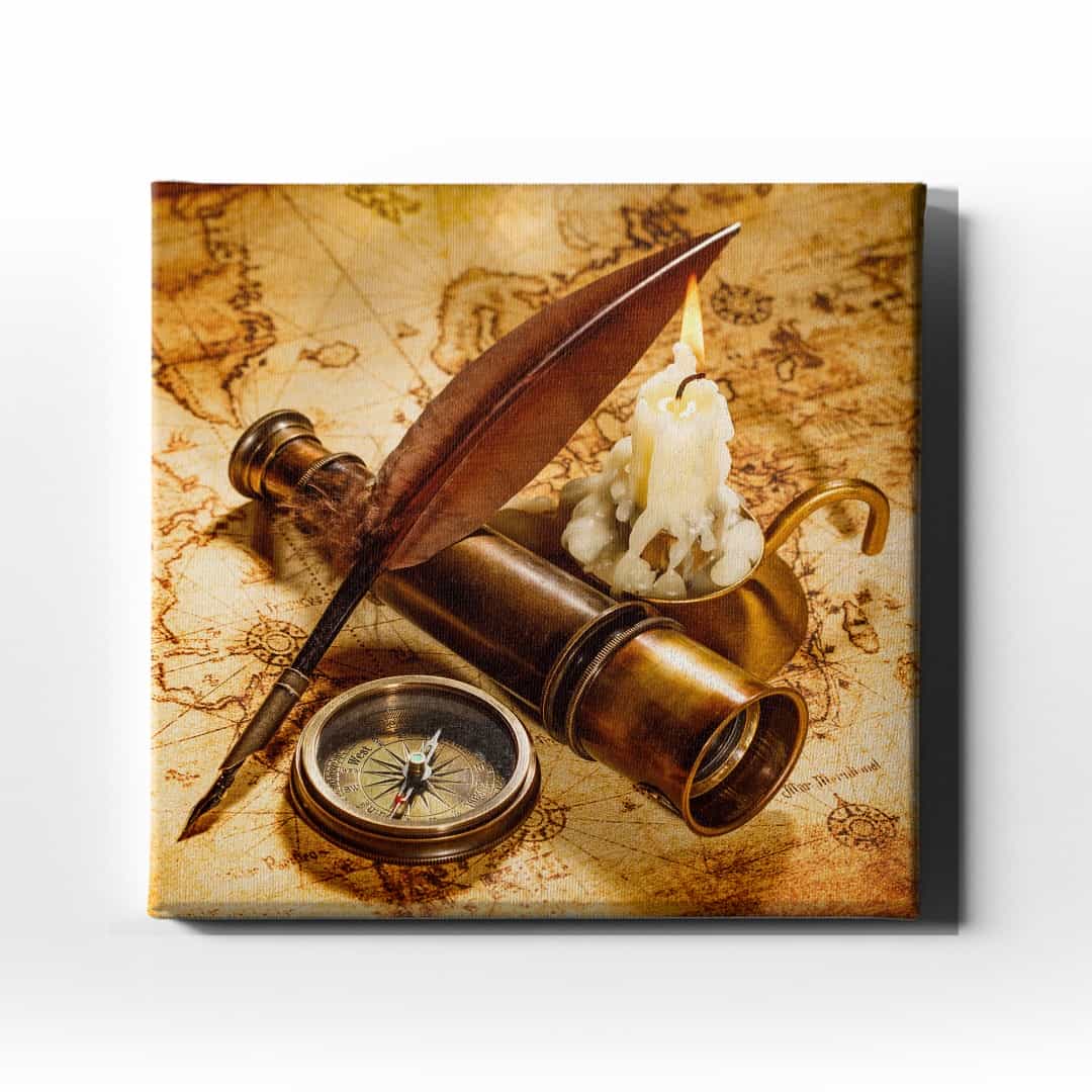 Nostaljik Buyutec Tuylu Canvas Tablo