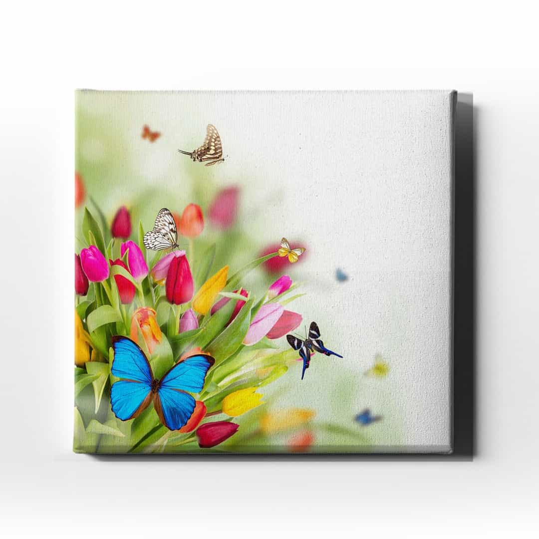 Kelebek Kanvas Tablo