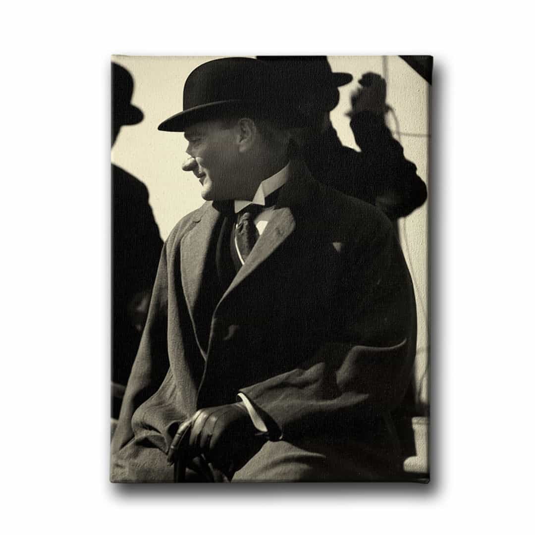 Ataturk Portresi Kanvas Tablo