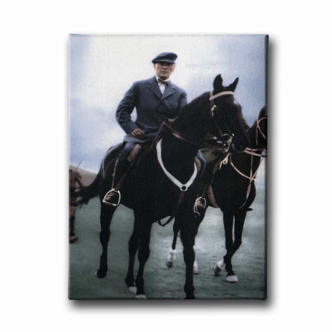 Atli Ataturk Kanvas Tablo