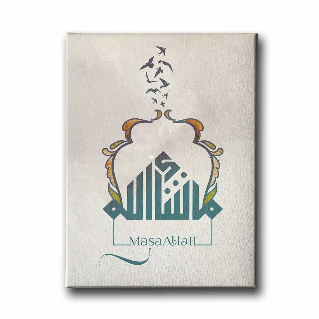Masallah Dini Kanvas Tablo