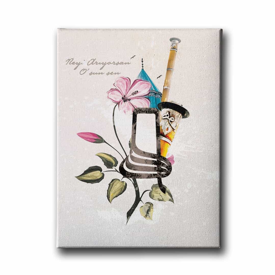 Ney Ve Mevlana Turbesi Tablo