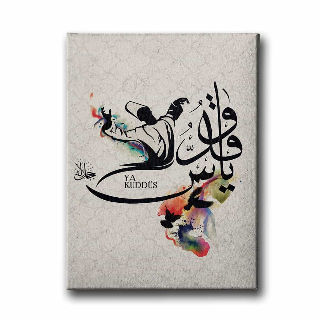 Ya-kuddus Ve Semazen Tablo