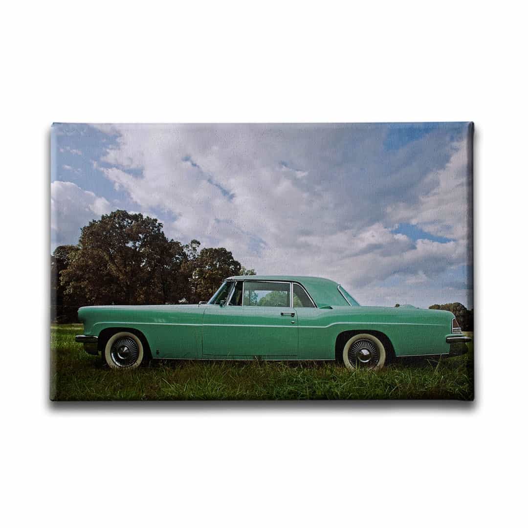 Klasik Yesil Canvas Tablo