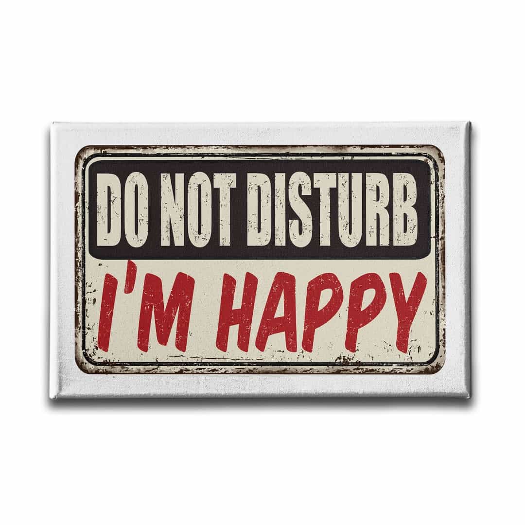 Do Not Disturb  Canvas Tablo