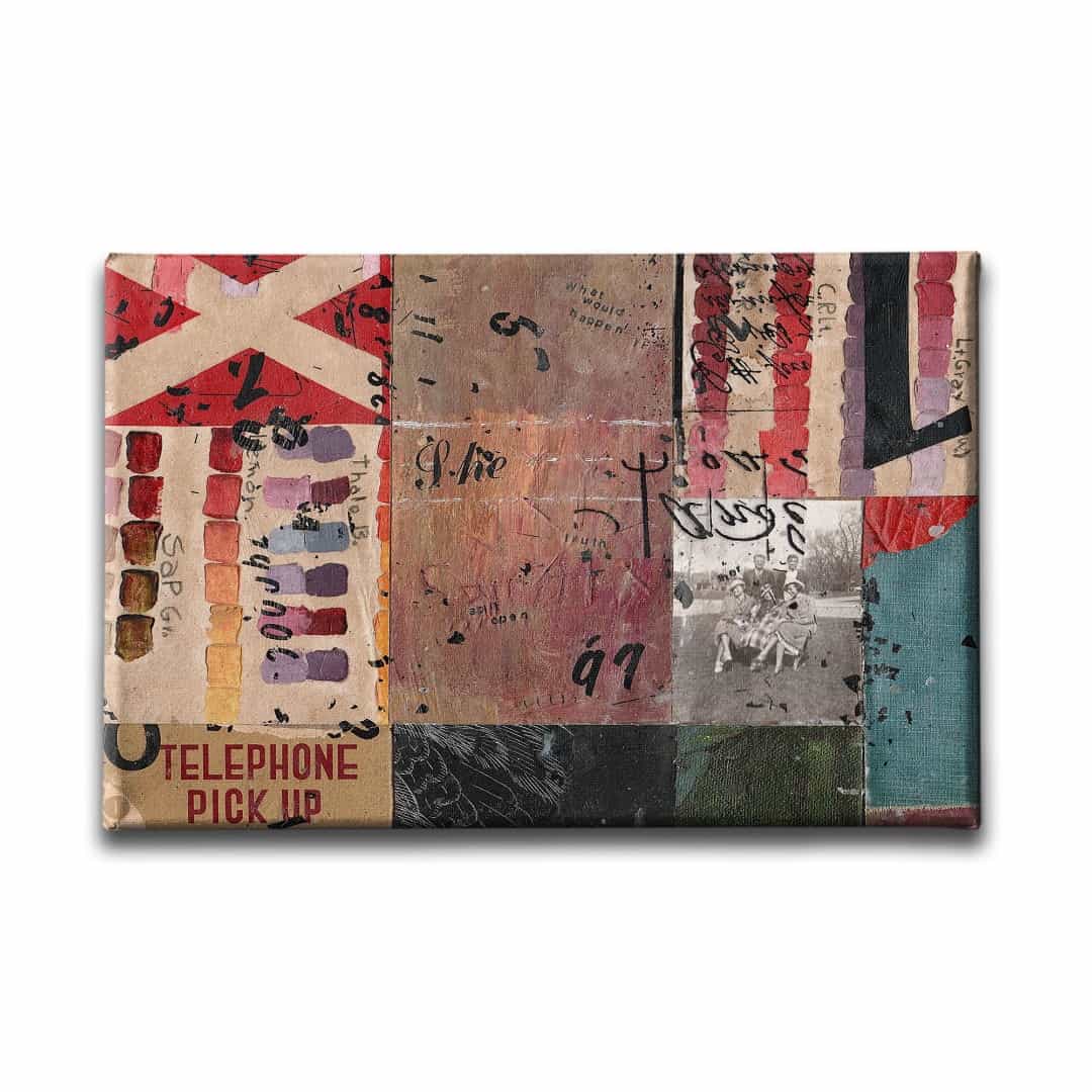 Retro  Canvas Tablo