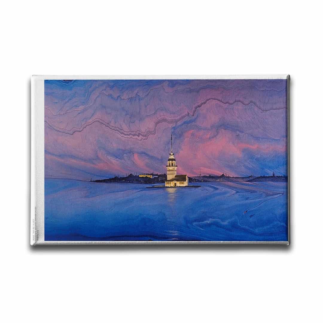 Kiz Kulesi Canvas Tablo