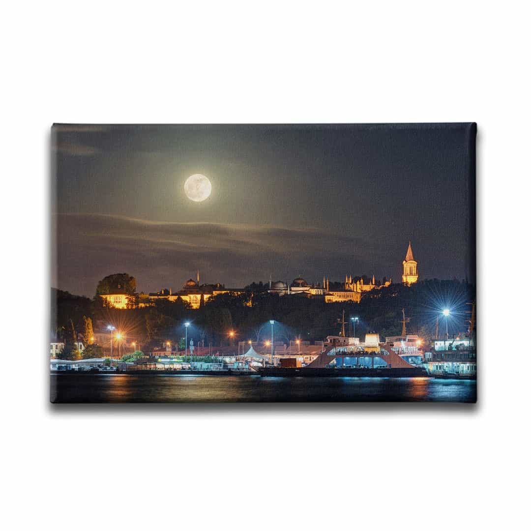 Istanbul City Canvas Tablo