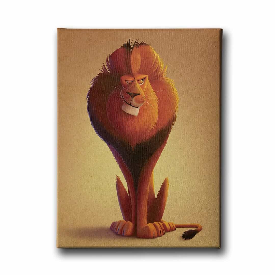 Lion King Kanvas Tablo