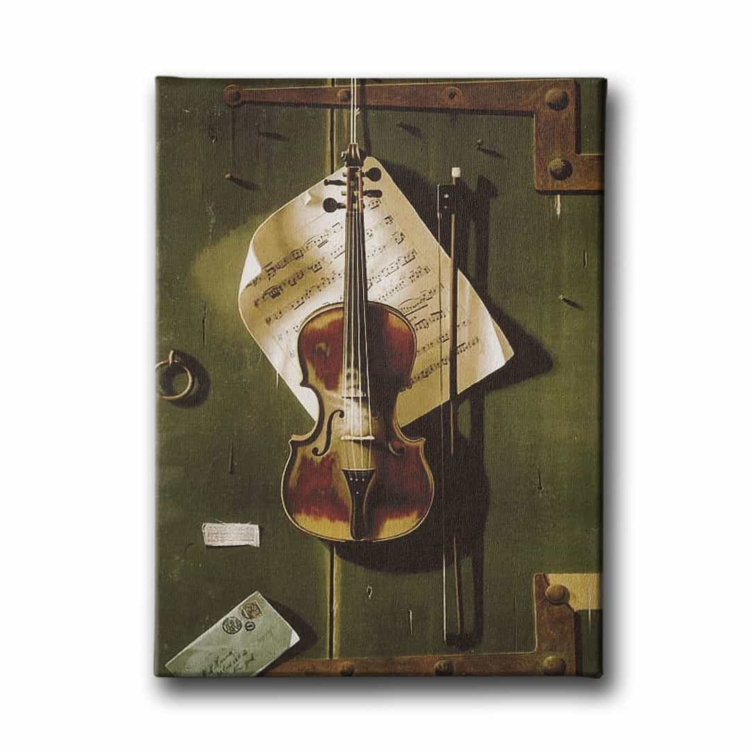 Kemanli Canvas Tablo