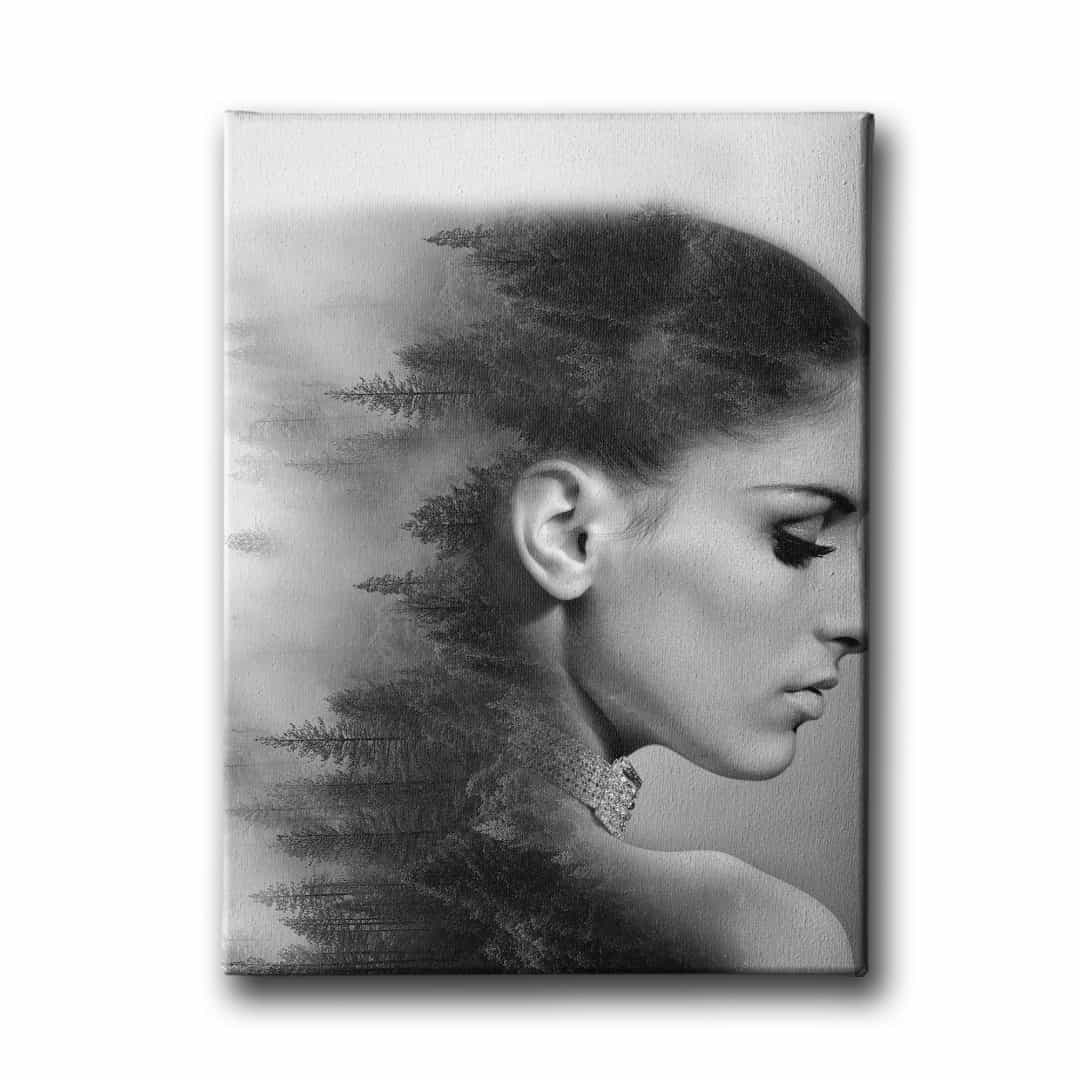 Woman Canvas Tablo